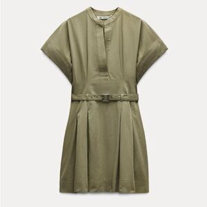 Zara belted dress